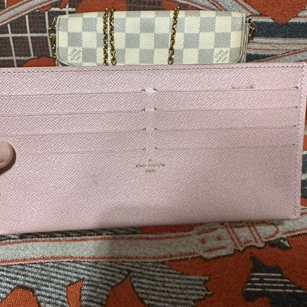 LOUIS VUITTON ❤️🌟MI2146 FELICIE DAMIER AZUR ⭐️ - Picture 2 of 16